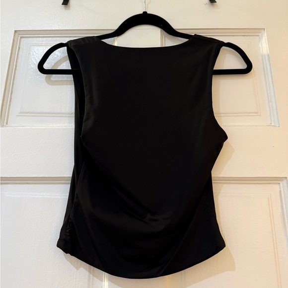 Princess Polly Black Square-Neck Tank - Picture 4 of 5